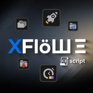 Capa oficial do Script XFlow da Aldox Motion